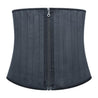 25 Steel Boned Latex Waist Trainer YKK Zip Up Corset