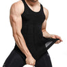 Mens Slimming Body Shaper Vest Shirt Abdomen Slim