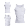 Mens Slimming Body Shaper Vest Shirt Abdomen Slim