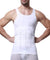 Mens Slimming Body Shaper Vest Shirt Abdomen Slim