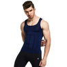 Mens Slimming Body Shaper Vest Shirt Abdomen Slim