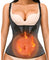 Women Waist Trainer Vest Zipper Corset Body Shaper for Tummy Control Neoprene Cincher Tank Top with Straps