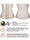 100% Latex Waist Trainer with 25 Steel Boned