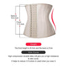 100% Latex Waist Trainer with 25 Steel Boned