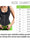 Women Waist Trainer Vest Zipper Corset Body Shaper for Tummy Control Neoprene Cincher Tank Top with Straps