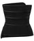 Waist Trimmer Wrap Fat Burning Sauna Waist Trainer Black- One Size Fit All