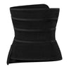 Waist Trimmer Wrap Fat Burning Sauna Waist Trainer Black- One Size Fit All