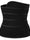 Waist Trimmer Wrap Fat Burning Sauna Waist Trainer Black- One Size Fit All