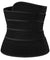 Waist Trimmer Wrap Fat Burning Sauna Waist Trainer Black- One Size Fit All