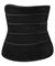 Waist Trimmer Wrap Fat Burning Sauna Waist Trainer Black- One Size Fit All