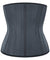 25 Steel Boned Latex Waist Trainer YKK Zip Up Corset