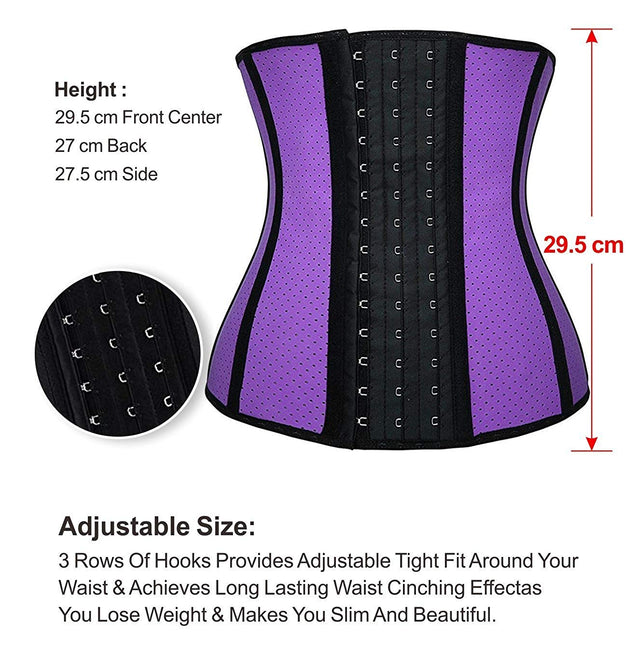 Latex Waist Trainer Corsets Breathable Body Shaper