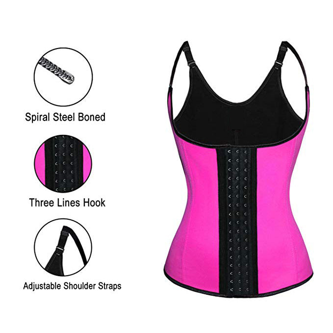 Waist trainer with adjustable straps shop