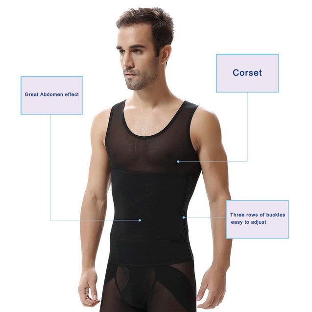 Men's Slimming Body Shaper Compression Shirt