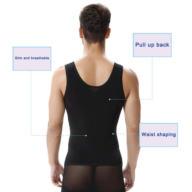 Men's Slimming Body Shaper Compression Shirt