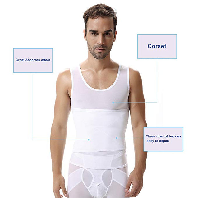 Men's Slimming Body Shaper Compression Shirt