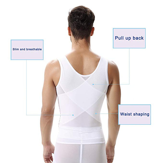 Men's Slimming Body Shaper Compression Shirt