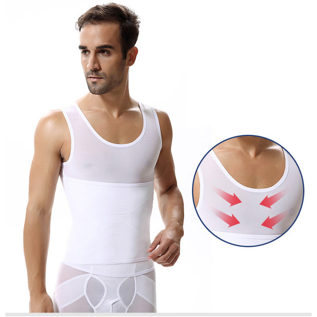 Men's Slimming Body Shaper Compression Shirt