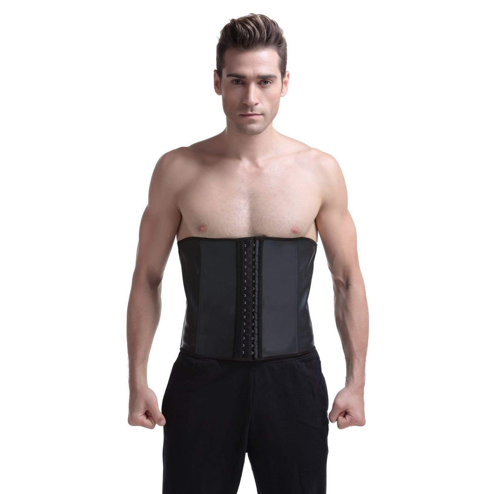 Buy Male 100% Latex Waist Trainer Corset, ONLY $26.9 +Free