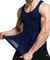Mens Slimming Body Shaper Vest Shirt Abdomen Slim