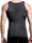 Mens Slimming Body Shaper Vest Shirt Abdomen Slim