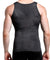 Mens Slimming Body Shaper Vest Shirt Abdomen Slim