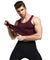 Mens Slimming Body Shaper Vest Shirt Abdomen Slim