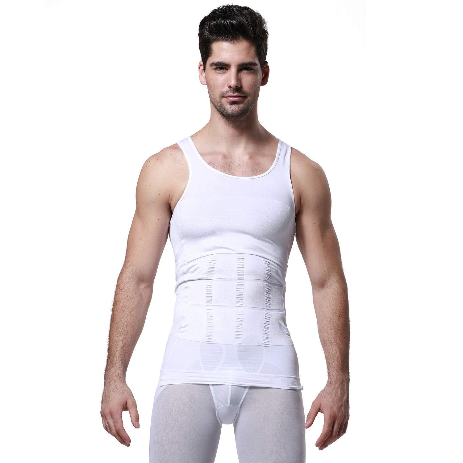 Buy Cheap Mens Slimming Body Shaper Vest Shirt +Free Shipping - Slliim