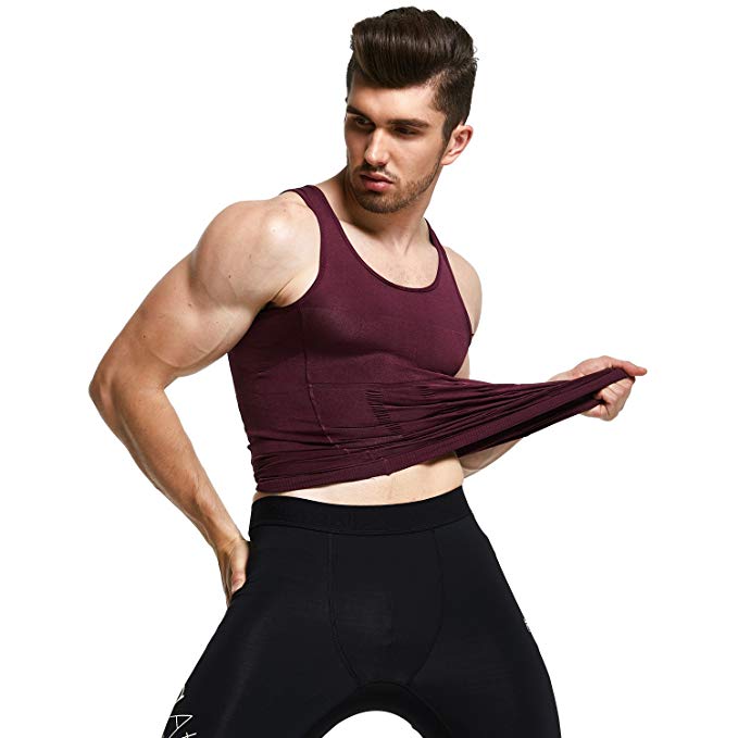 Fajas Slimming Body Shaper Vest Abdomen Compression Shirt Gym Workout Tank  Top