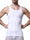 Mens Slimming Body Shaper Vest Shirt Abdomen Slim