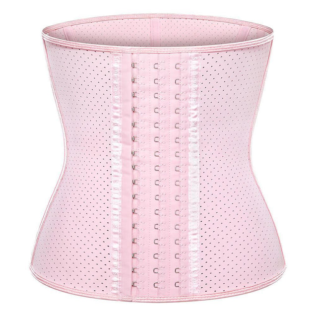 Summer Sport Breathable Latex Waist Trainer Corsets Body Shaper