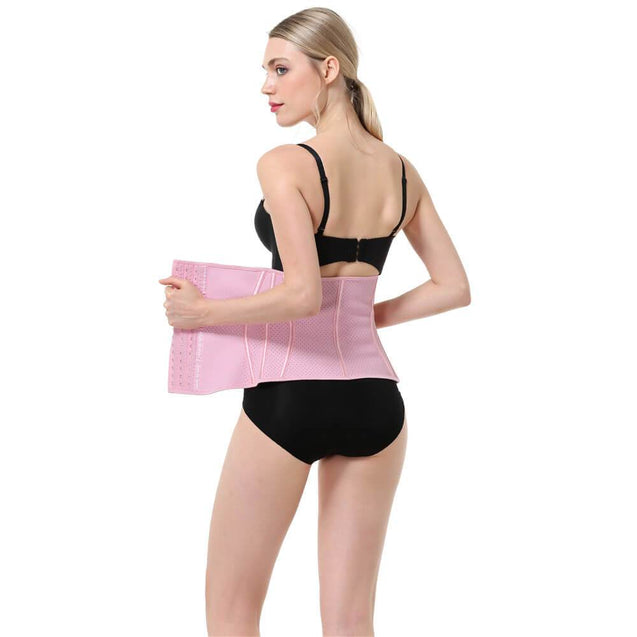 Summer Sport Breathable Latex Waist Trainer Corsets Body Shaper