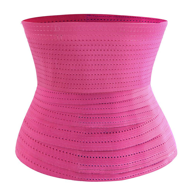 Waist Trimmer Wrap Breathable Mesh Waist Trainer Belt- One Size Fit All