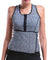 Neoprene Sweat Vest with Adjustable Waist Trimmer Belt