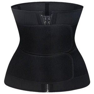 Women Waist Trainer Zipper Corset Belt Body Shaper Cincher Neoprene