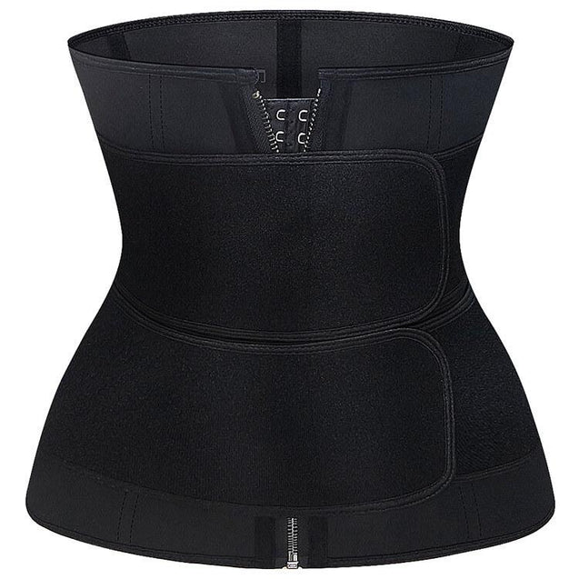 Women Waist Trainer Zipper Corset Belt Body Shaper Cincher Neoprene